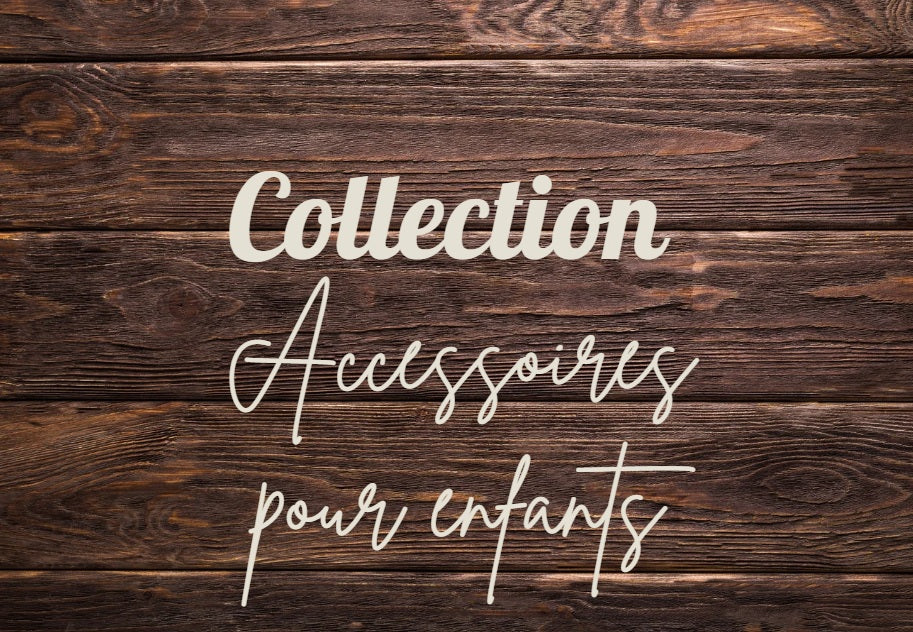 Accessoires pour bébé et enfants personnalisables