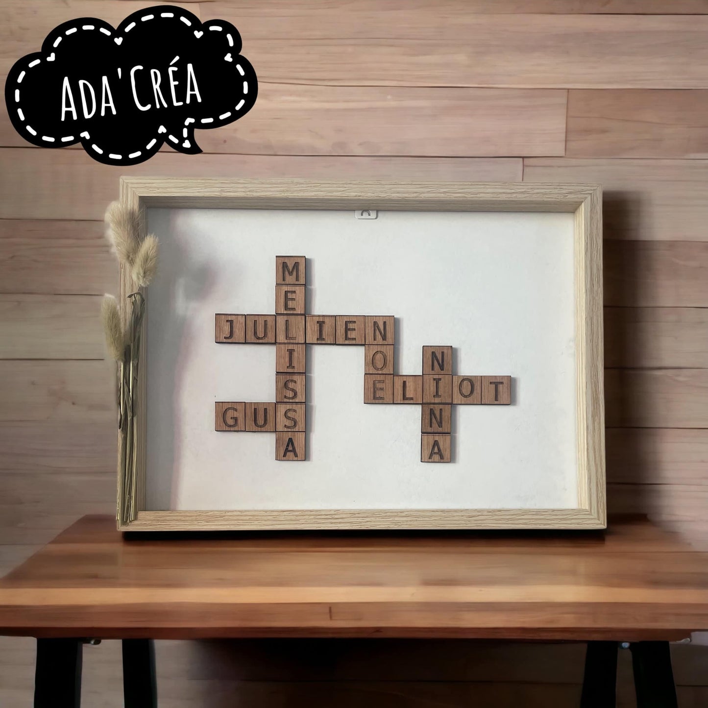 cadres scrabble personnalisables