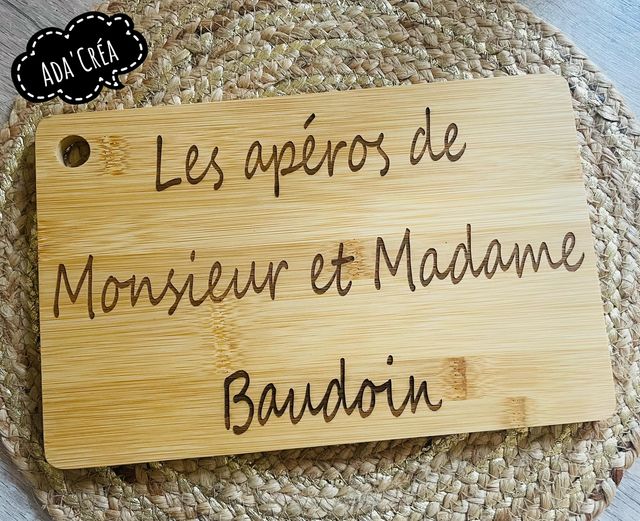 Planches à découper personnalisables