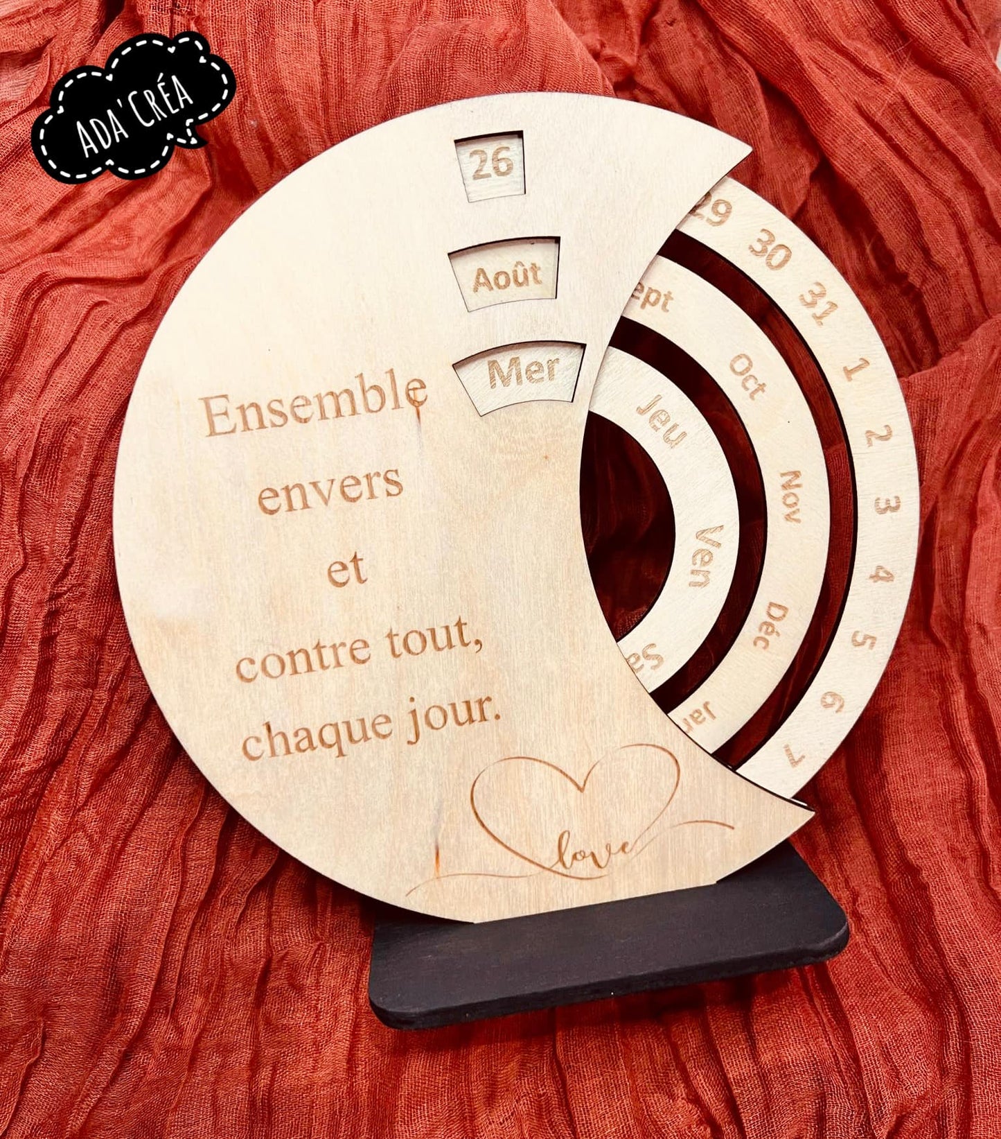 Calendrier perpétuel personnalisable