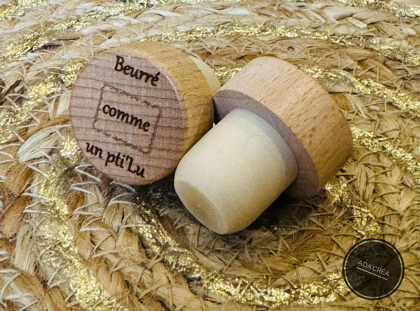 Bouchons de bouteille de vin personnalisables