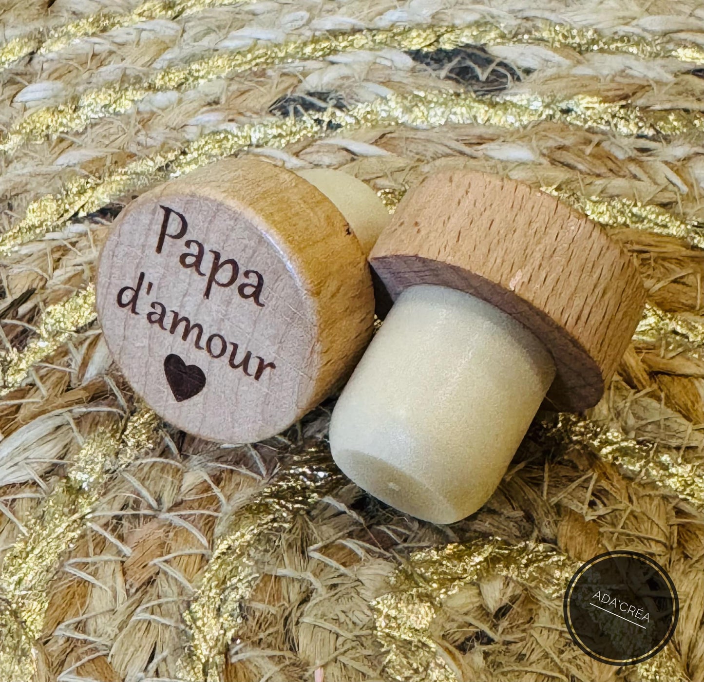 Bouchons de bouteille de vin personnalisables