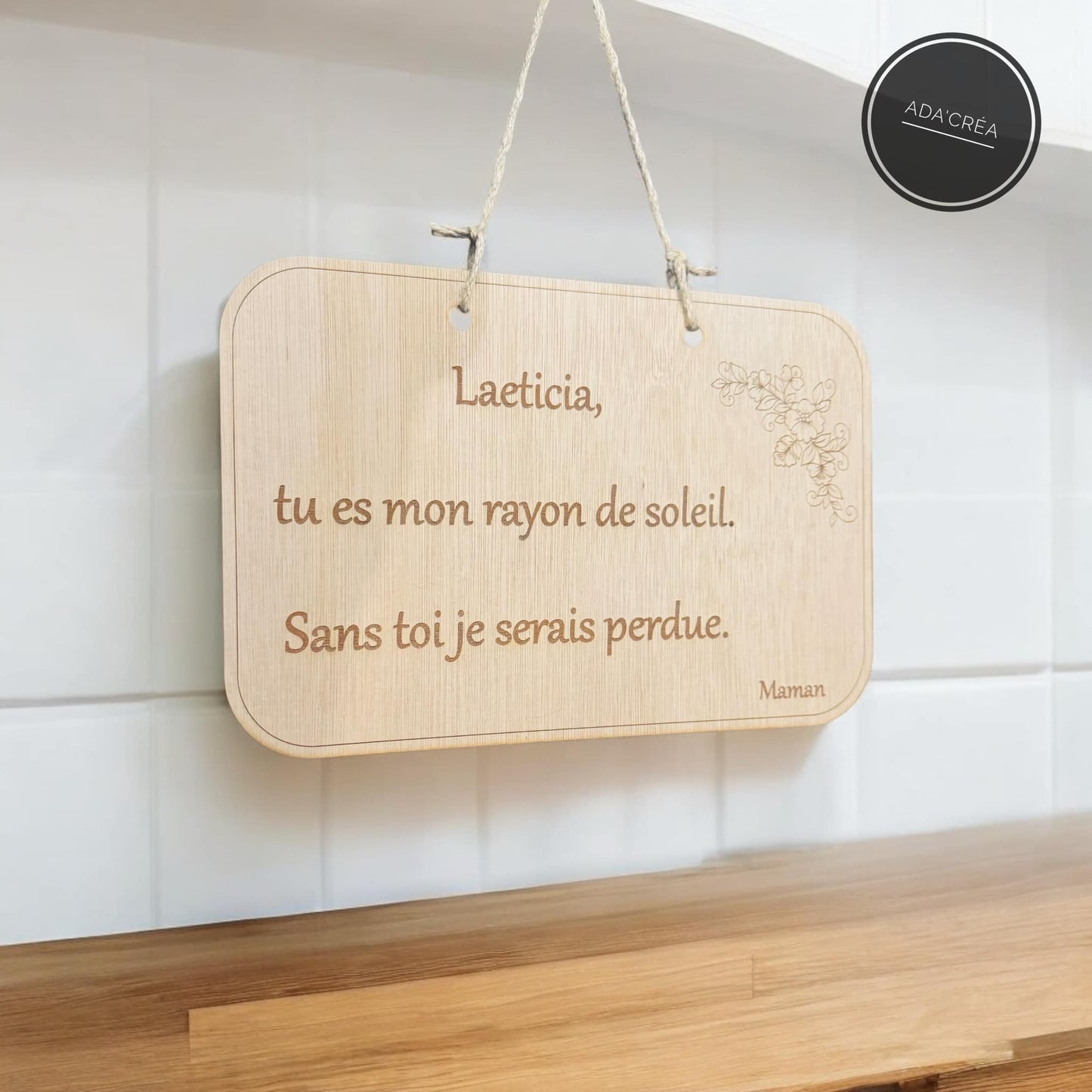 Plaques murales personnalisables