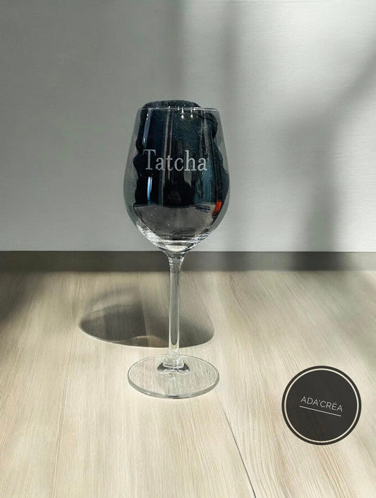 Verres à vin personnalisés