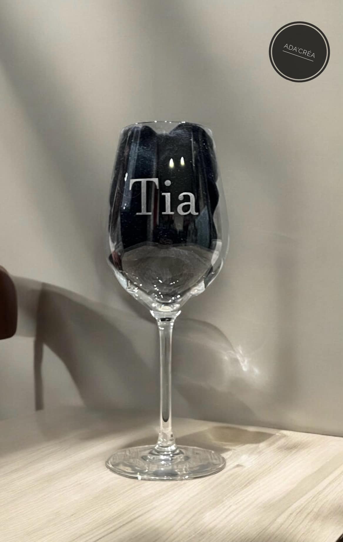 Verres à vin personnalisés
