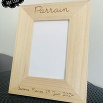 Cadre en bois personnalisé
